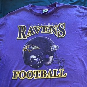 Baltimore Ravens Vintage Helmet Graphic Tee